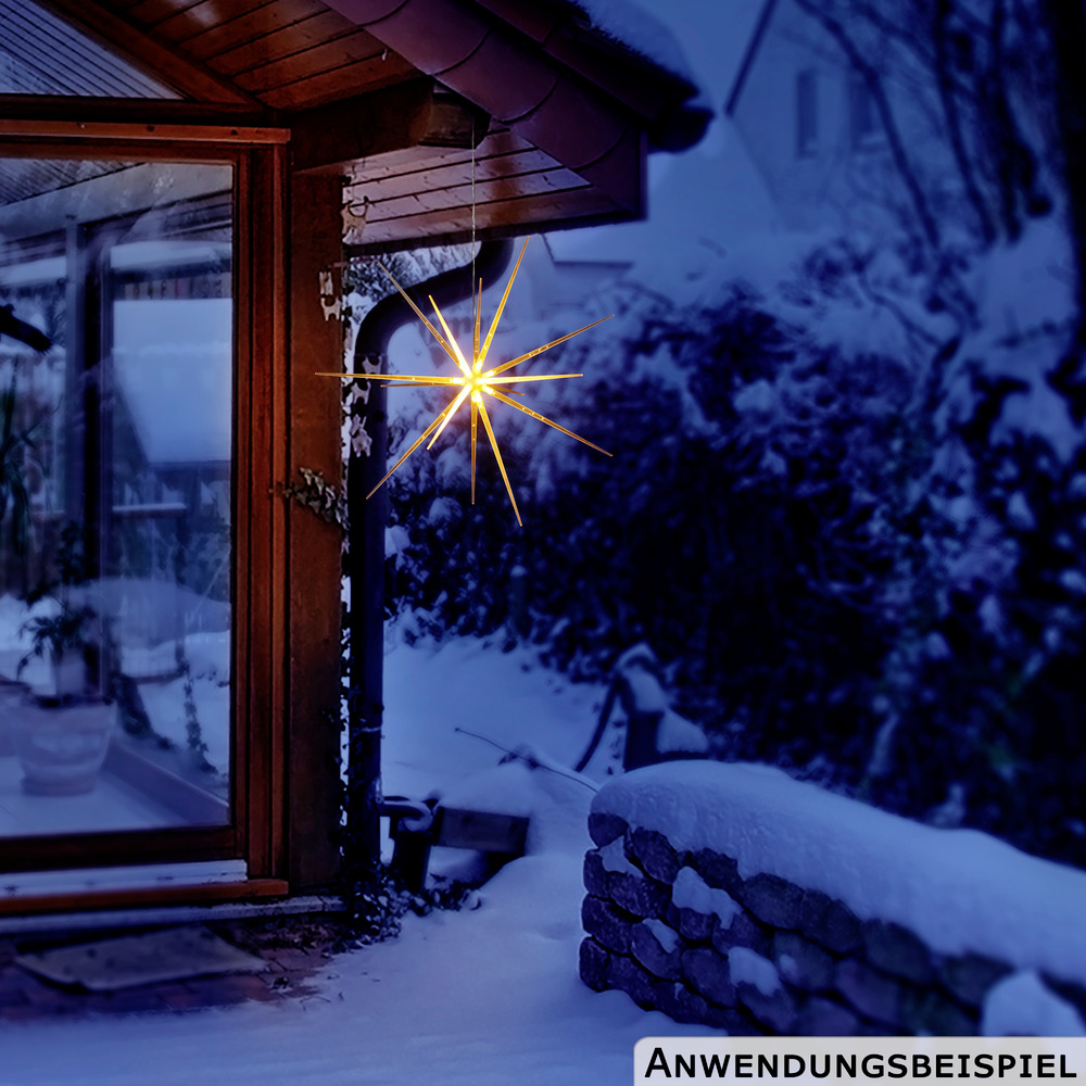 LED-Polarstern IP 44 mit 8 Funktionen und Timer image number 3