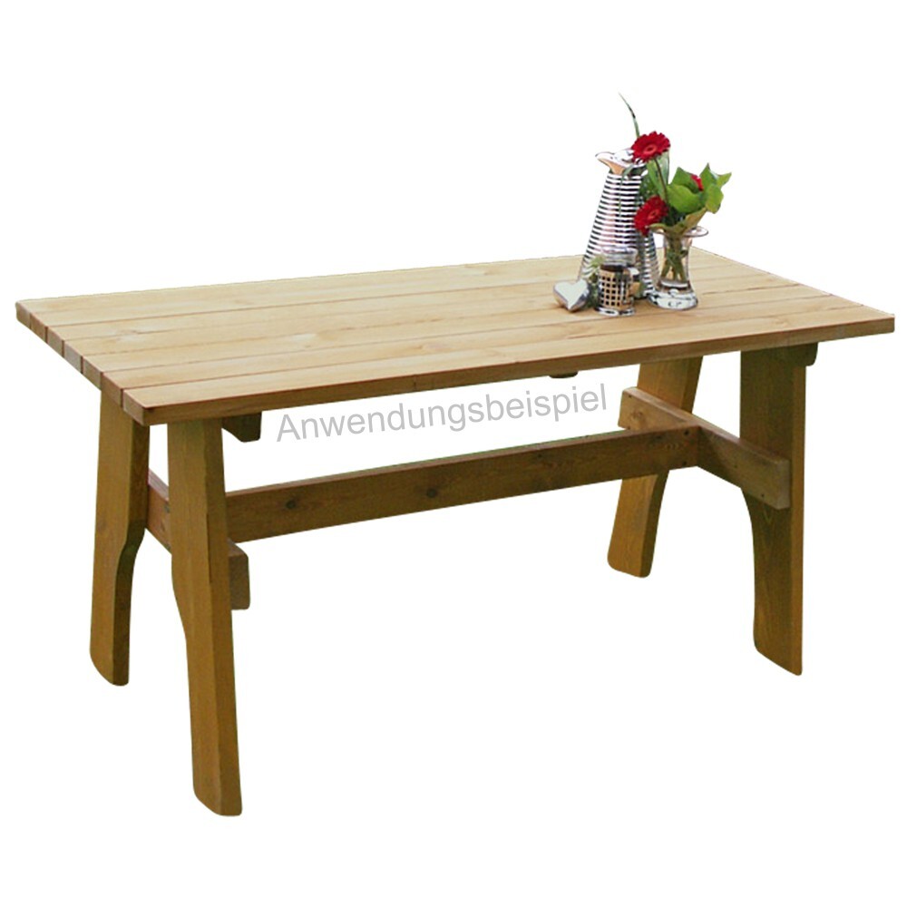 Gartentisch Freital 150x72 cm aus Kiefer massiv