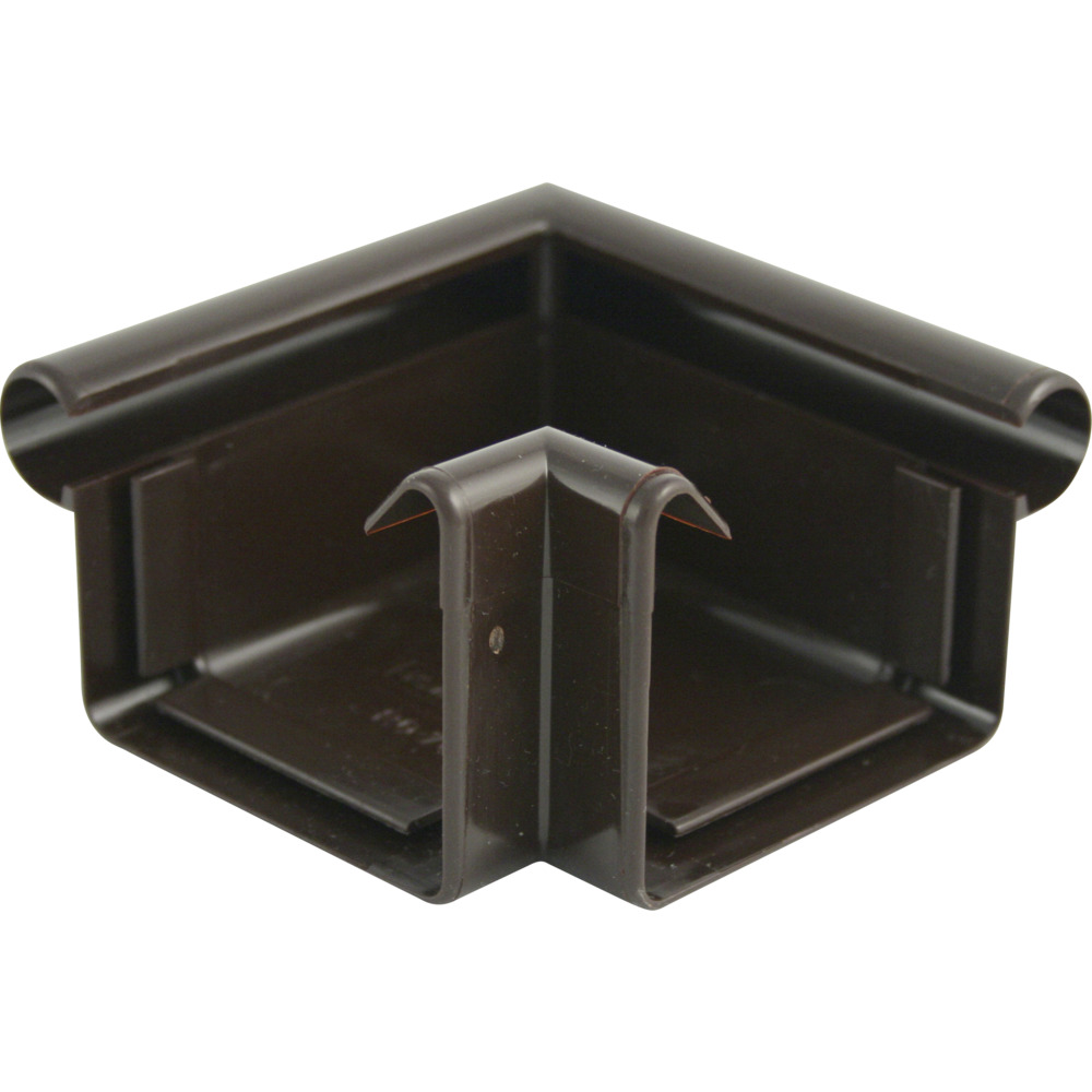 Marley Kastendachrinnen-Au&szlig;enecke Kunststoff RG 70 braun