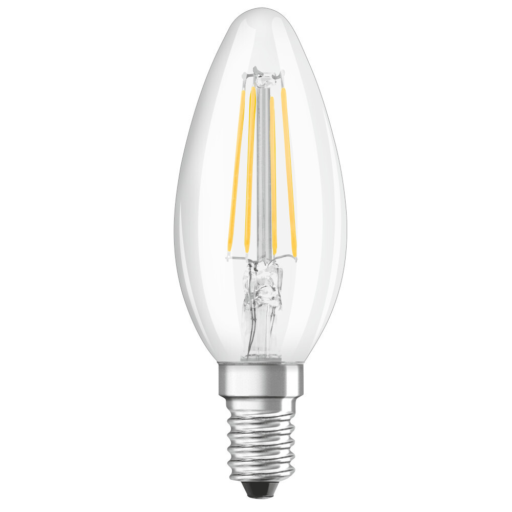 Osram LED-Filament Kerze E14 klar 4,5W