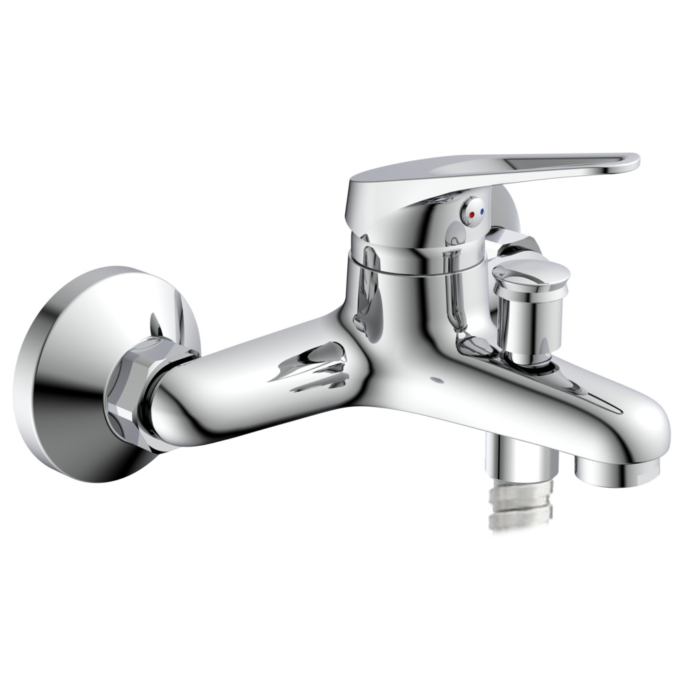 Einhebelmischer Wannenbrause Speed Armatur mit S-Anschl&uuml;sse