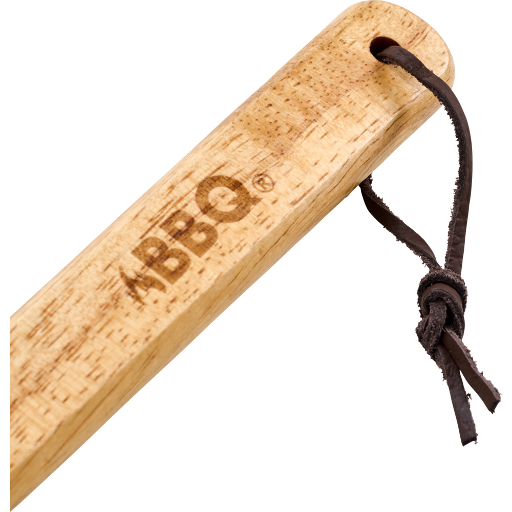 Grillbesteck im 3er Set mit hochwertigen Holzgriffen image number 1