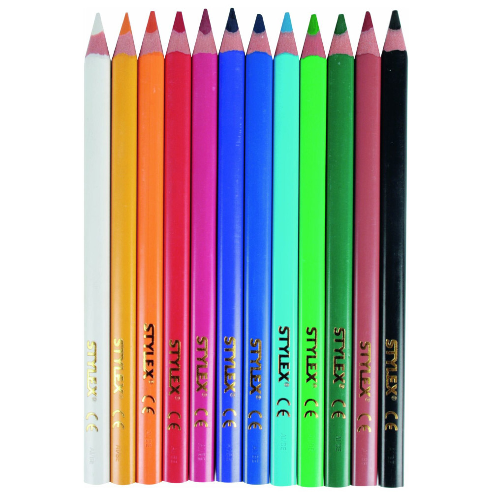 Jumbo Buntstifte 12 St&uuml;ck in Dreikant-Form image number 1