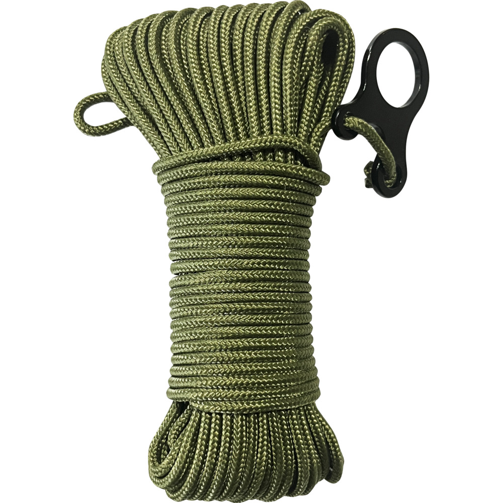 Spannseil mit Schnellspanner, 15m, gr&uuml;n