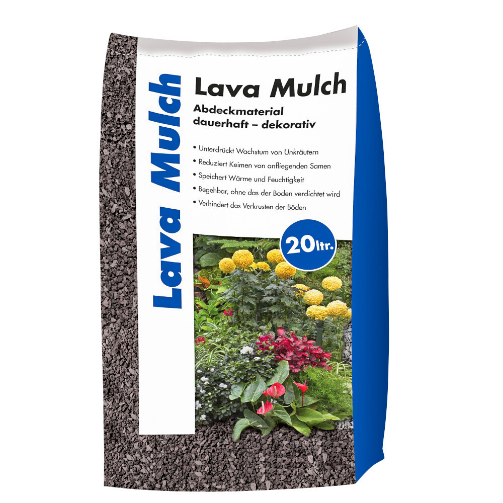 Lava Mulch anthrazit 8-16mm 20 L