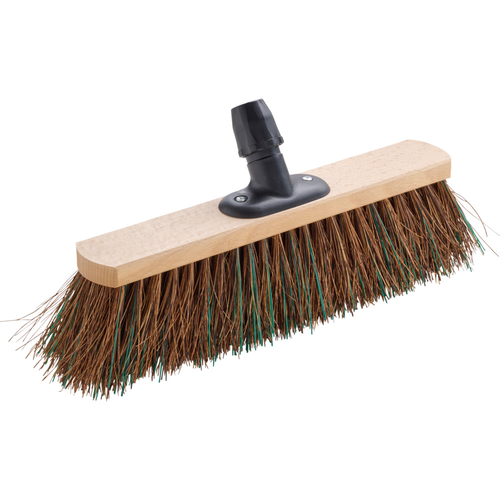 Botanika-Besen 40 cm mit Naturfaserborsten und Gewinde