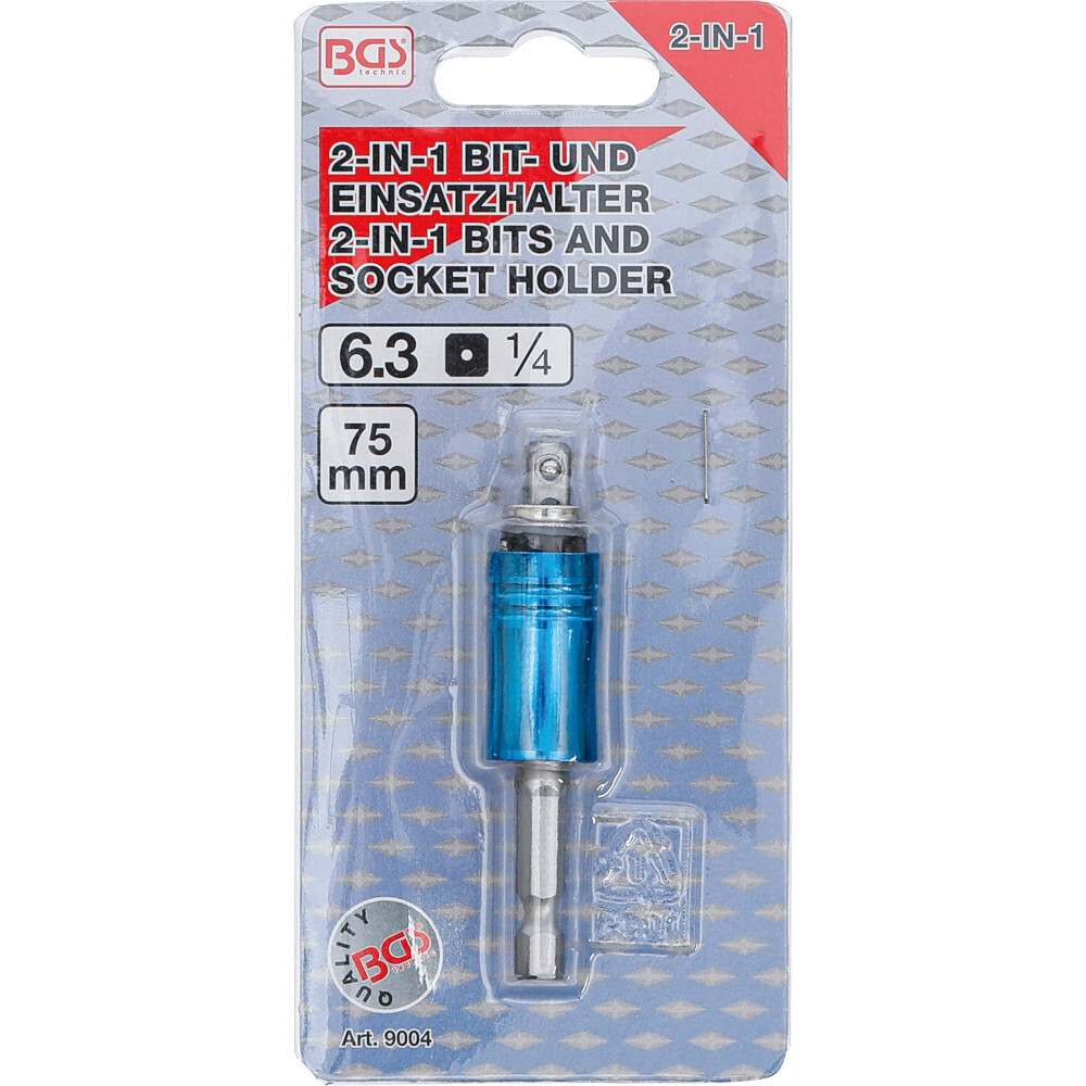 BGS&reg; 2in1 Halterung f&uuml;r Bits und Steckschl&uuml;ssel image number 1