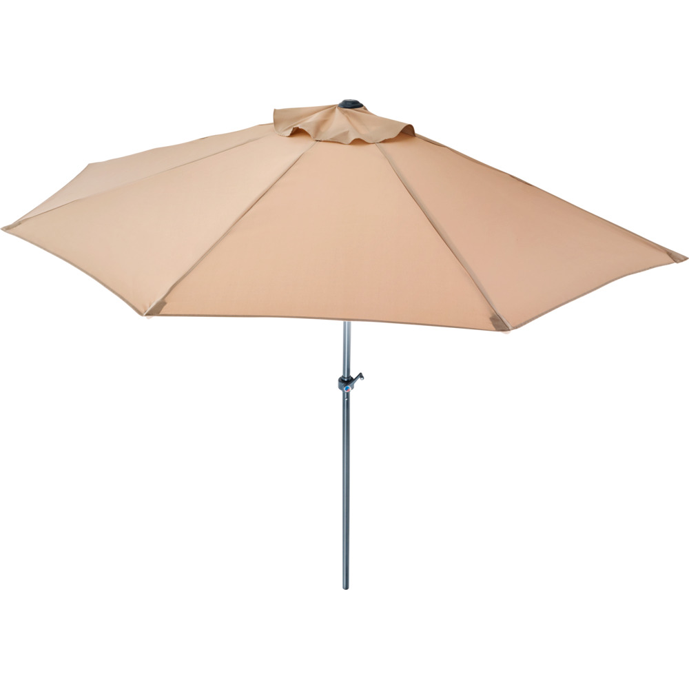 Balkon-Sonnenschirm halbrund 250 x 225 cm