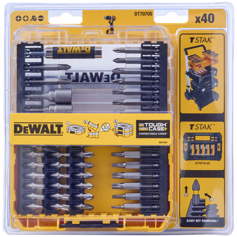 Bitsatz 40-teilig inklusive Aufbewahrungsbox image number 2