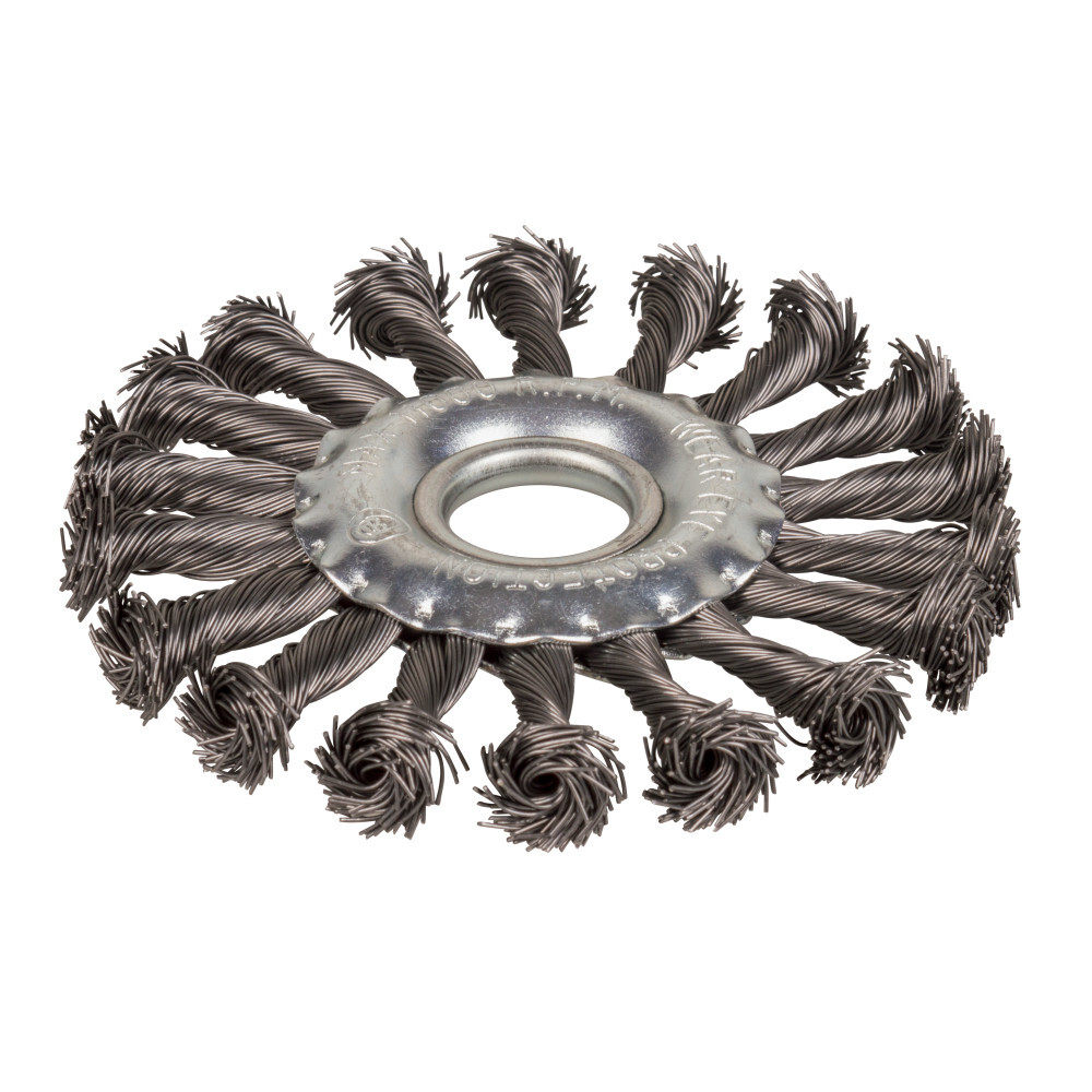 Scheibenb&uuml;rste gezopft B&uuml;rstenvorsatz 115 x 22,2mm