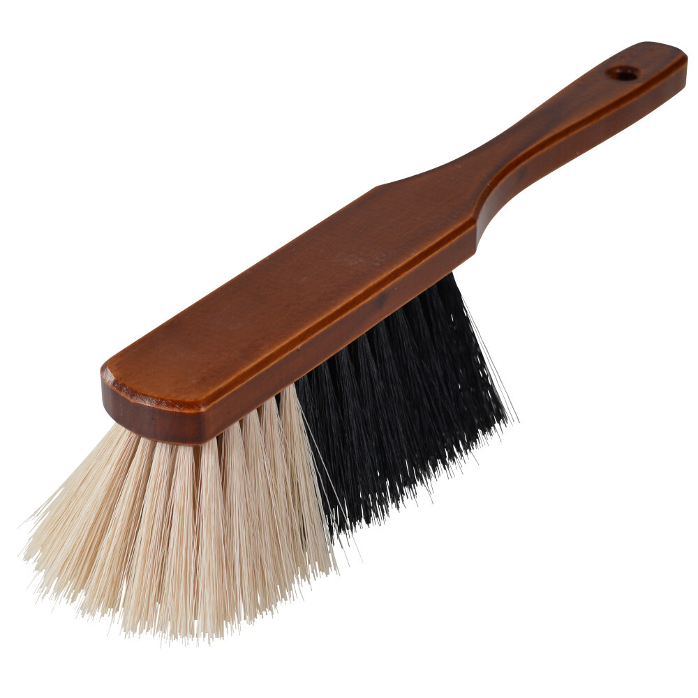 Handfeger 31 cm Holz teak Polymex