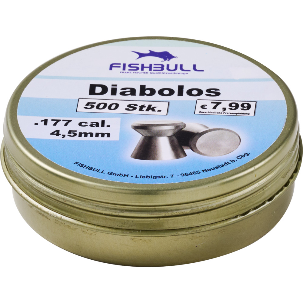 Diabolo 4,5 mm 500 St&uuml;ck Cal.177 Luftgewehr-Munition