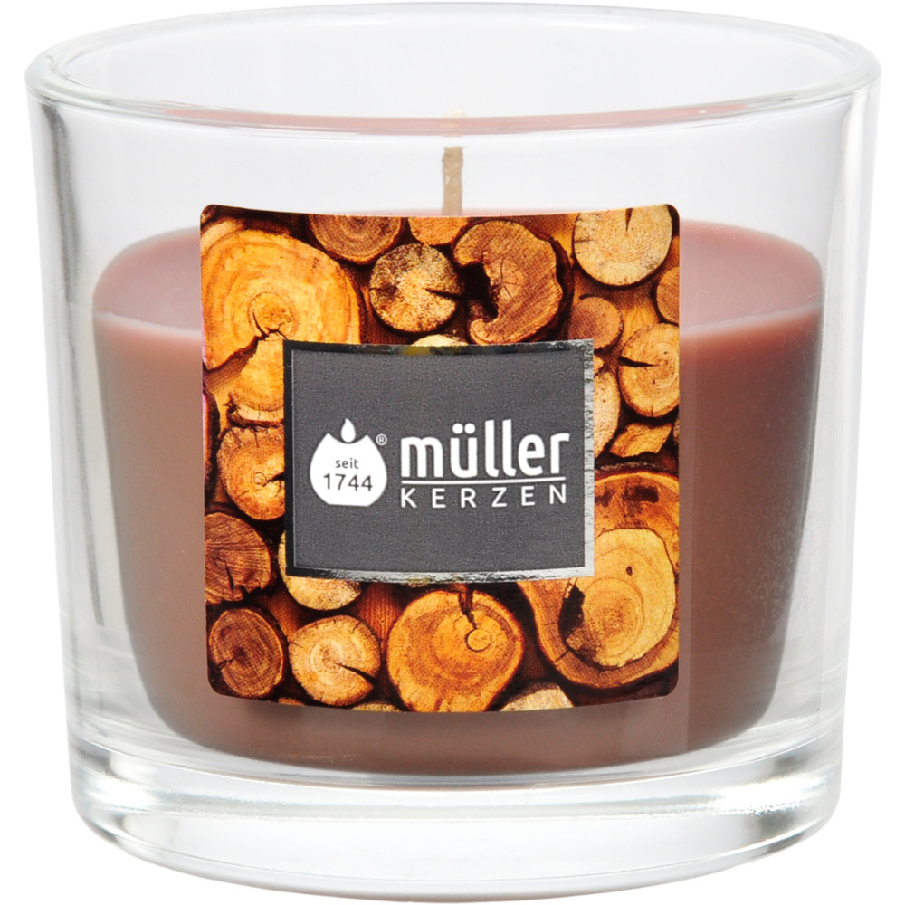 Duftkerze Sandalwood im Glas 65 x &Oslash; 70 mm