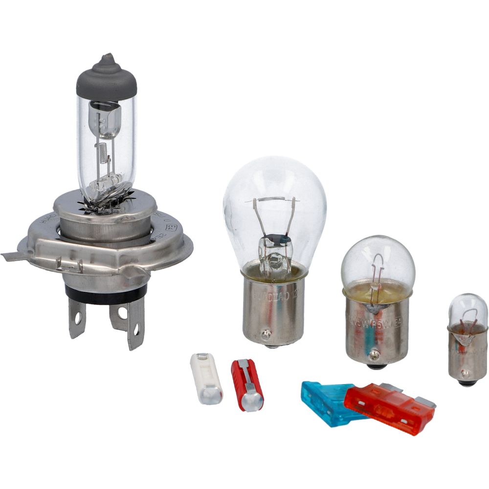 KFZ-Lampenersatzset 12V H4 8-teilig