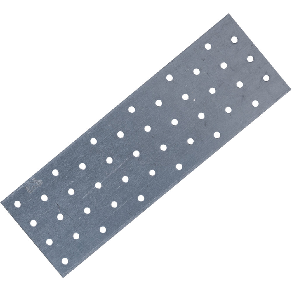 Lochplatten 80 x 240 mm aus verzinktem Stahl