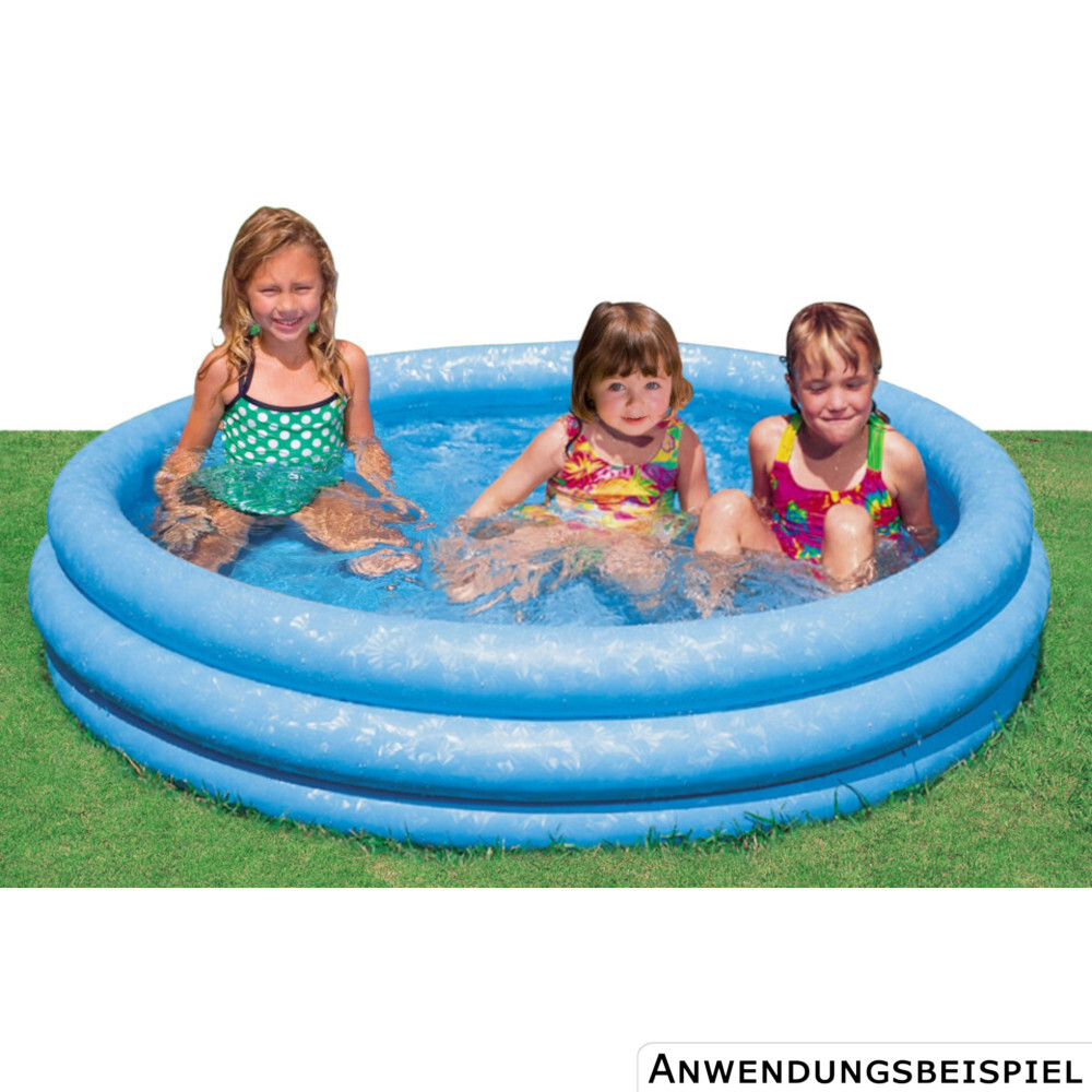 INTEX&reg; Pool 3-Ring "Crystal Blue" &Oslash; 168 x 38 cm image number 1