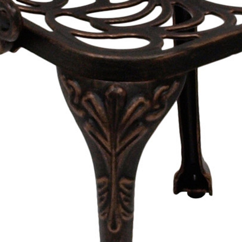 Gartensessel Jugendstil, Aluguss in Bronze-antik image number 1