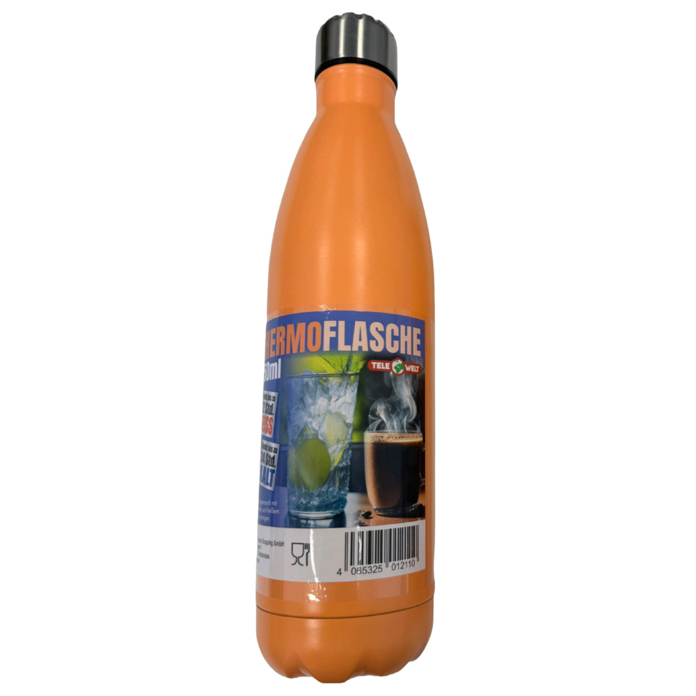 Thermosflasche 750 ml aus Edelstahl