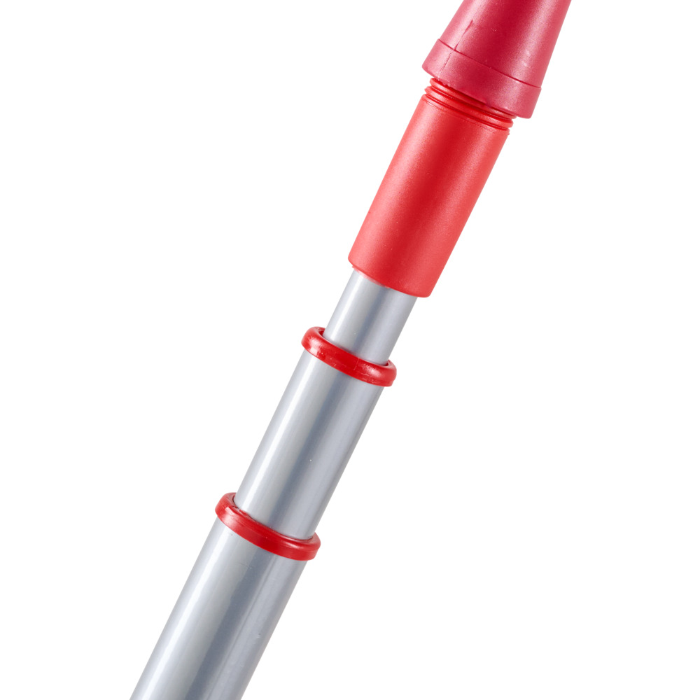 Fassadenbesen teleskopierbar von bis 360 cm aus Kunststoff in Rot image number 3