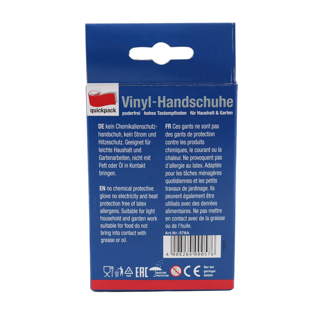 Handschuhe aus Vinyl in Gr&ouml;&szlig;e M, 10 St&uuml;ck image number 1