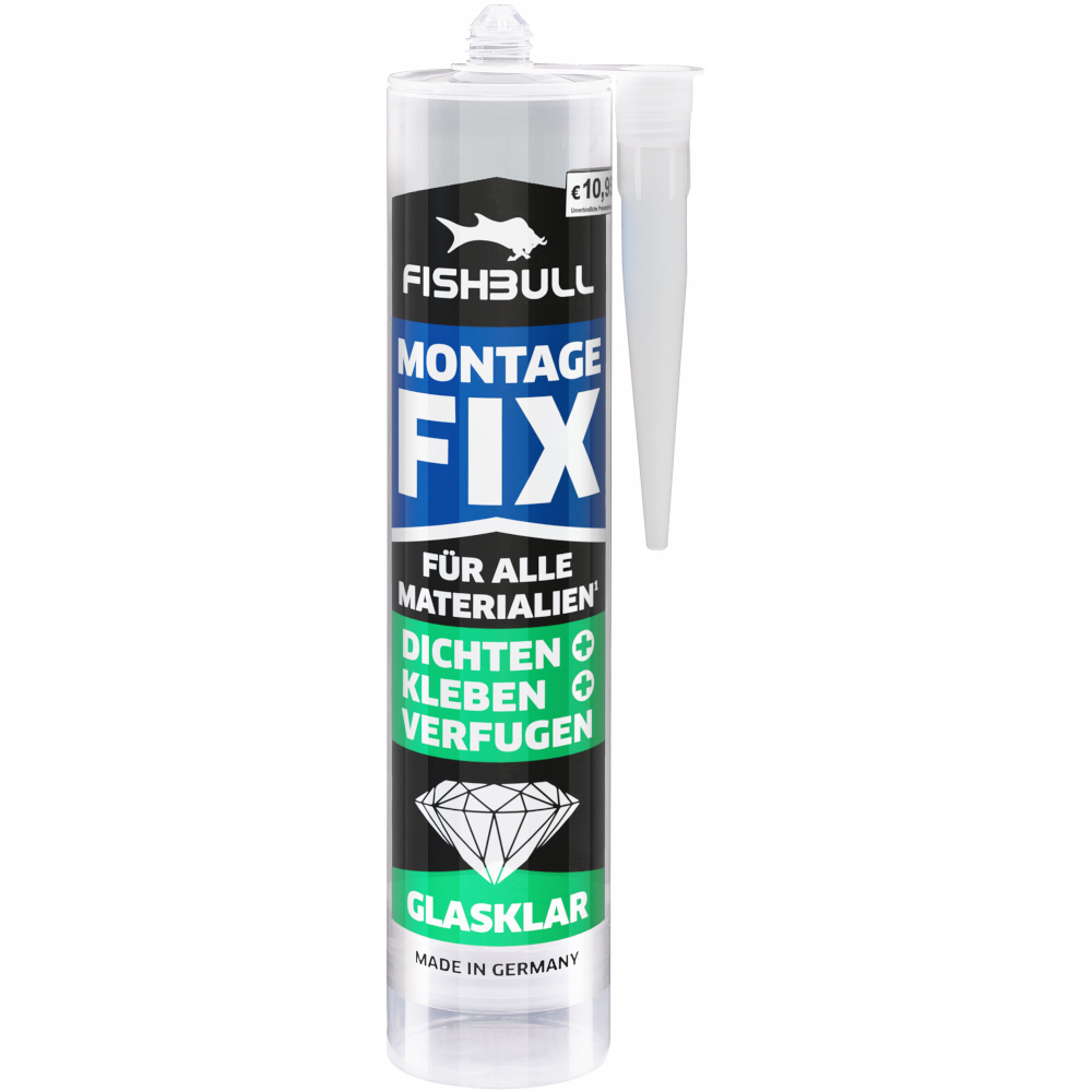 FISHBULL FIX Montagekleber Glasklar 300 g