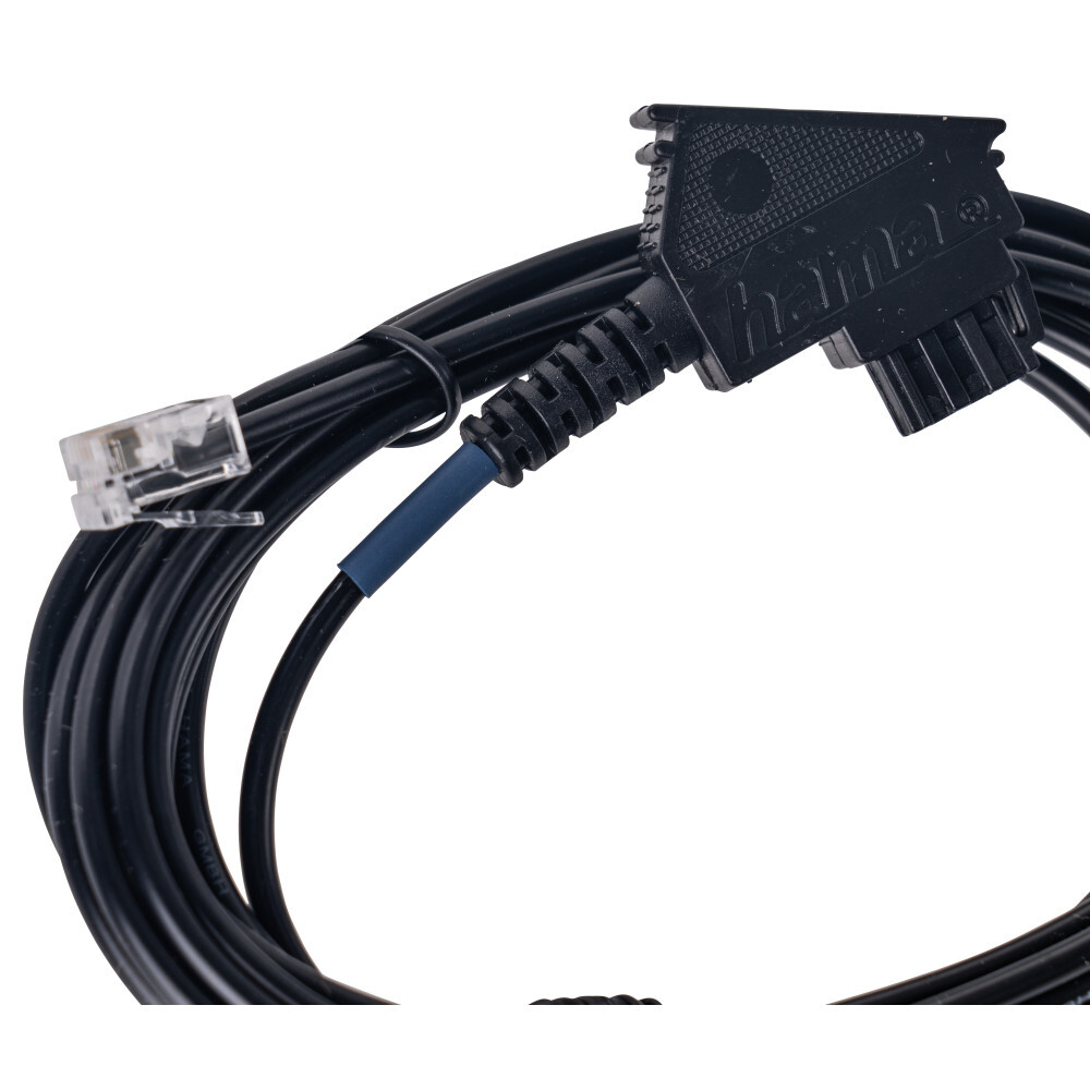 Telefonkabel TAE-F-Stecker 3 m Modular-Stecker 6p4c in Schwarz image number 1