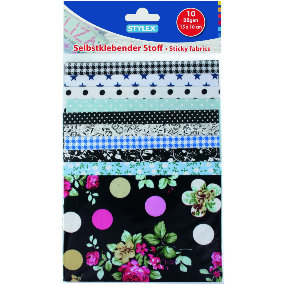 Bastelstoff 10 B&ouml;gen selbstklebend image number 3