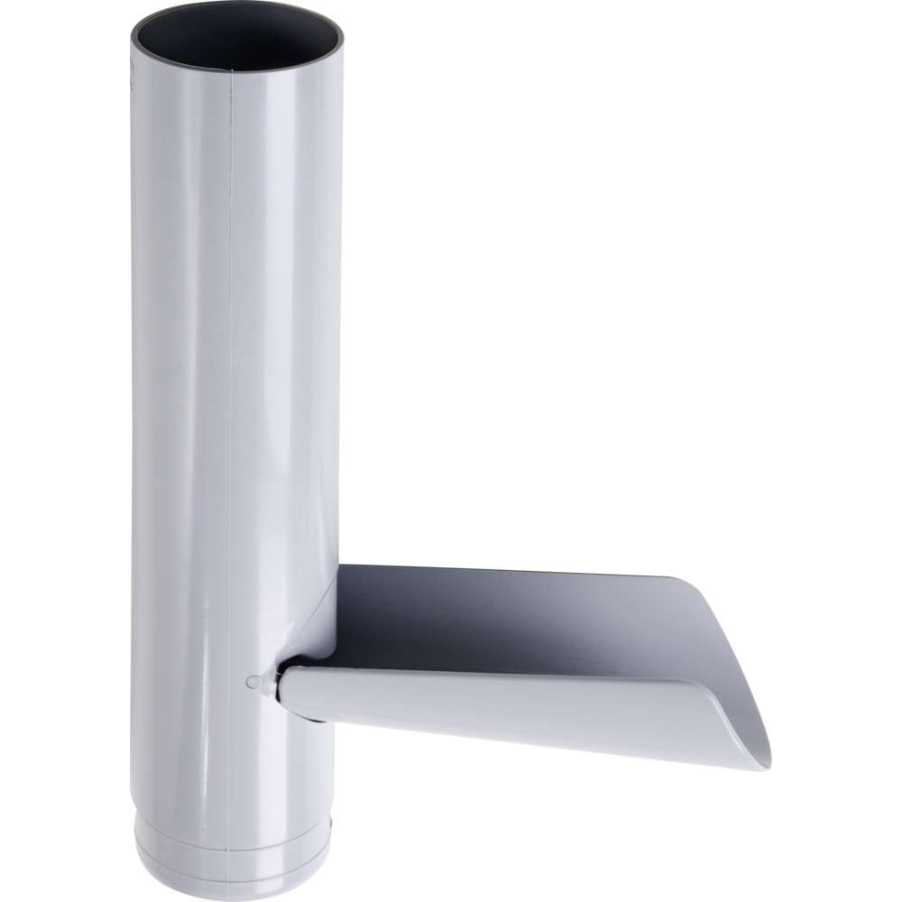 Marley Wasserablaufklappe DN 75 Kunststoff grau