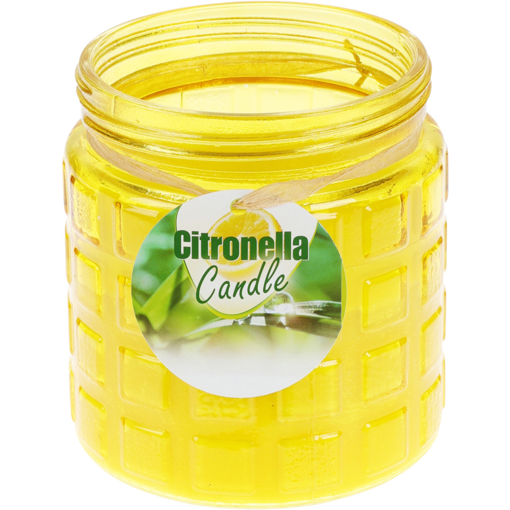 Citronella Kerze im Dekoglas - Farbauswahl image number 2