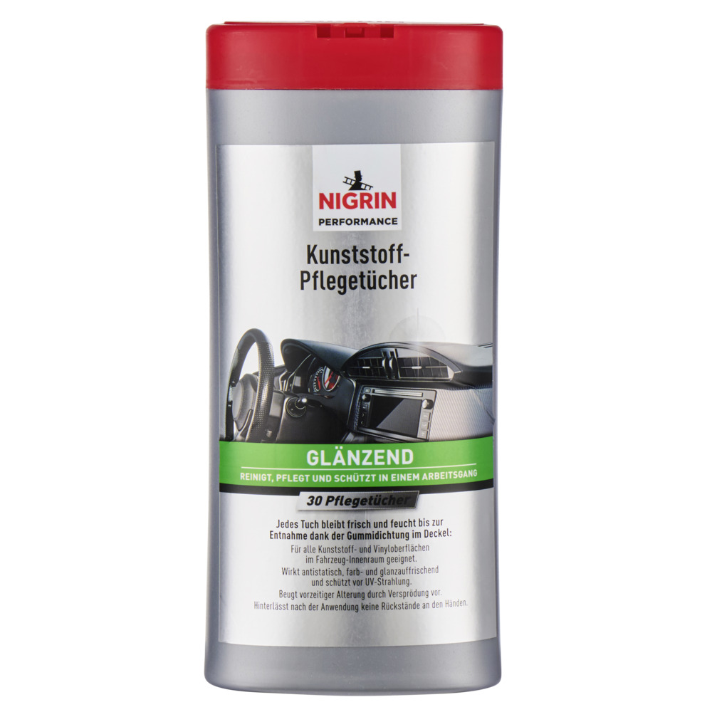 Nigrin Kunststoff-Pfleget&uuml;cher gl&auml;nzend image number 1