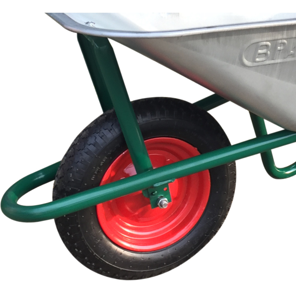 Schubkarre 100 Liter aus verzinktem Stahl image number 1
