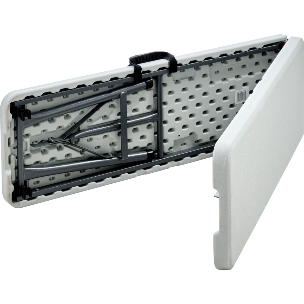 Klappsitzbank 180x28x43,5 cm aus HDPE in Wei&szlig; image number 1