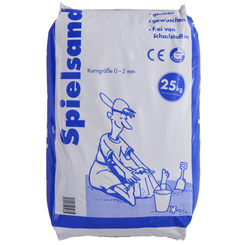 Spielsand fein im 25 kg Sack f&uuml;r Sandk&auml;sten