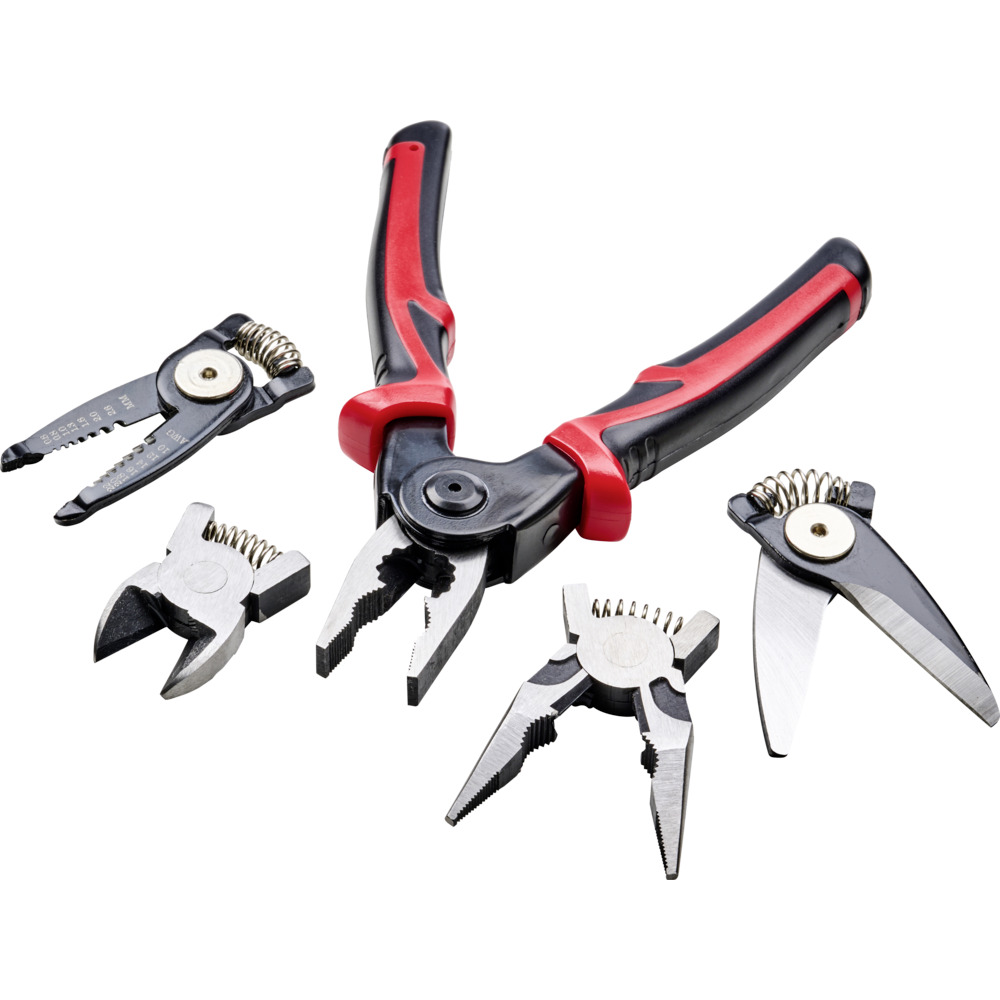 Zangenset mit 5 Wechselk&ouml;pfen