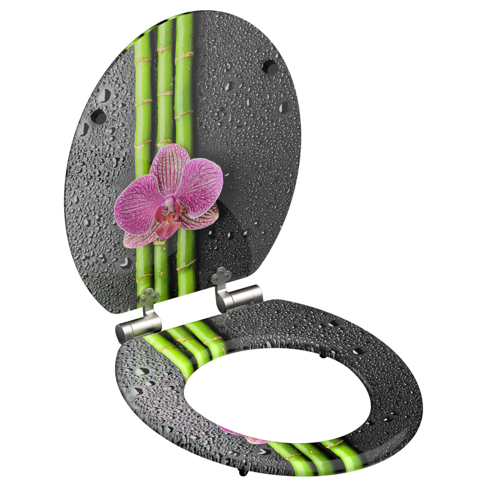 WC Sitz MDF Absenkautomatik Motiv Asia image number 3