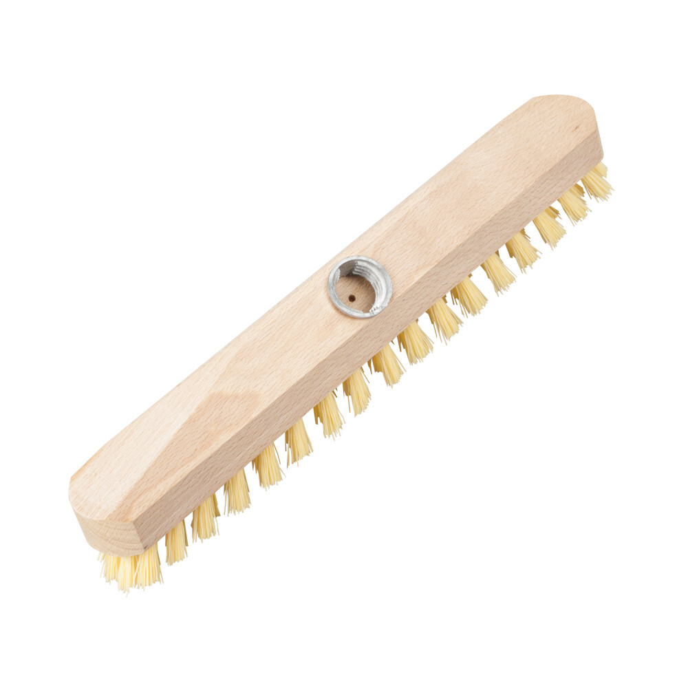 Wischer aus Holz 28,5 cm mit Gewinde