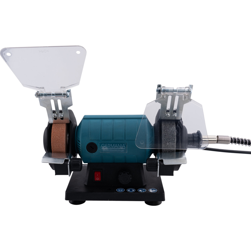 GERMANIA&reg; Doppelschleifer 120 W inklusive 103-teiliges Zubeh&ouml;rset image number 1