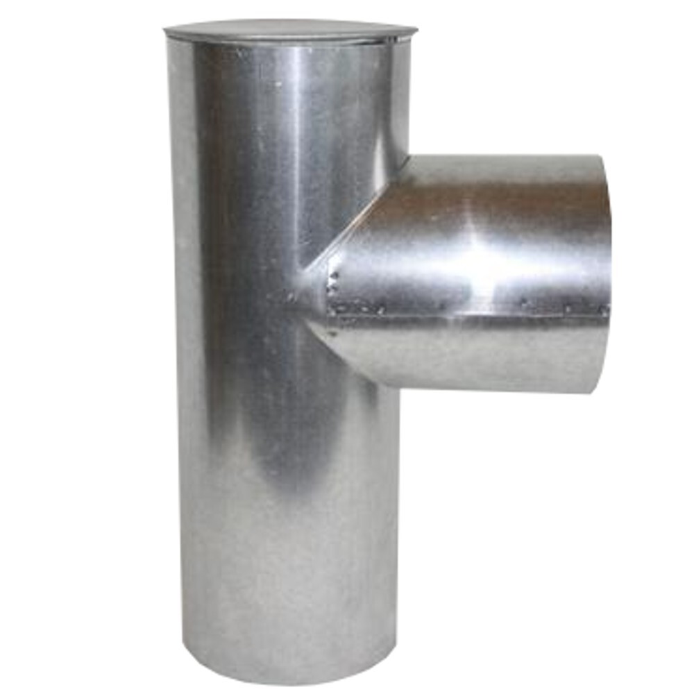 Ofenrohr Kapselknie &Oslash; 120/120 x 330 mm