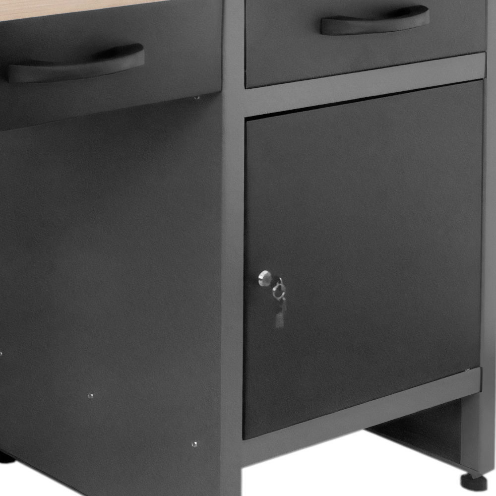 GERMANIA&reg; Werkbank mit 6 Schubladen und Holz-Arbeitsplatte image number 7