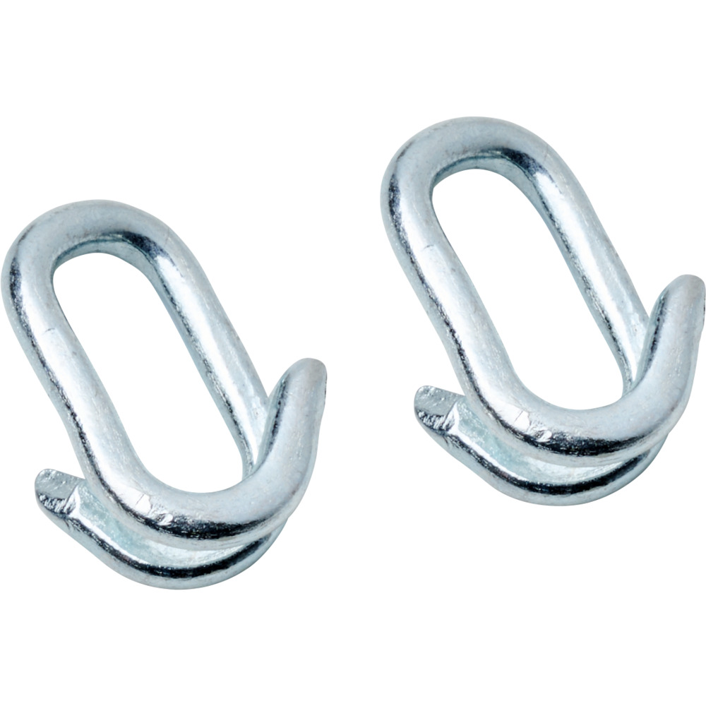 FISHBULL Ketten-Notglied 3 mm, Stahl verzinkt, 2 St&uuml;ck