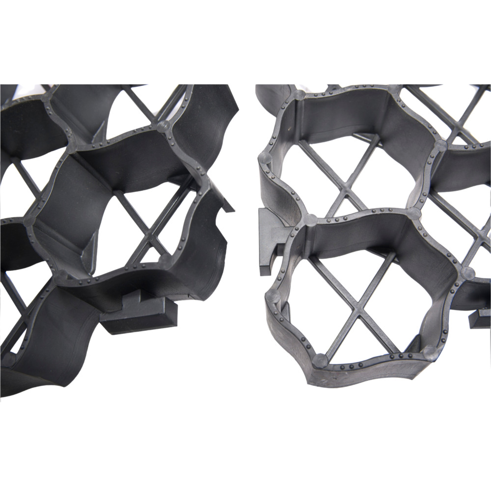 Rasengitter 59 x 39,5 x 3 cm schwarz image number 1