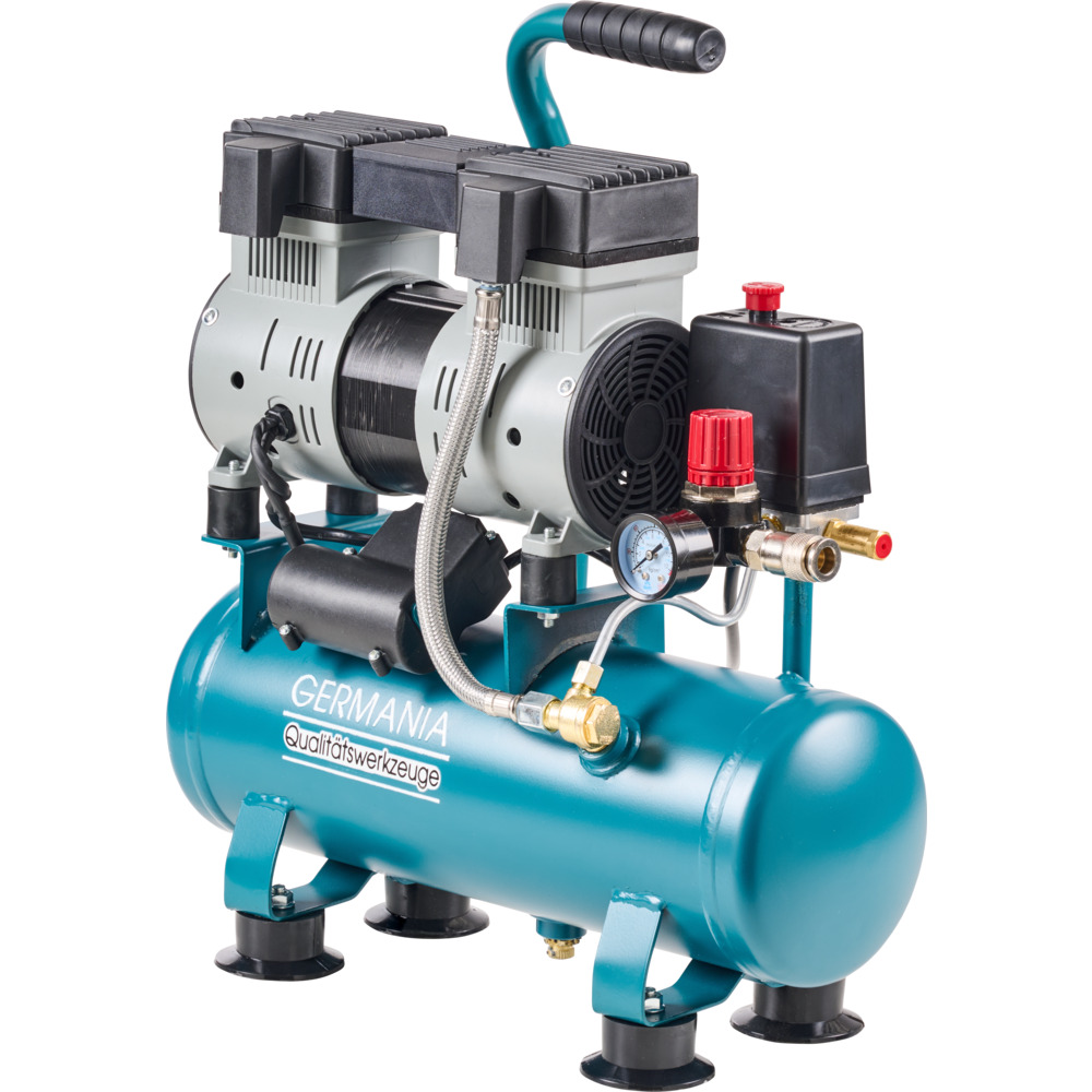 GERMANIA&reg; Kompressor SAC08-Si, &ouml;lfrei, 6 Liter, 8 bar