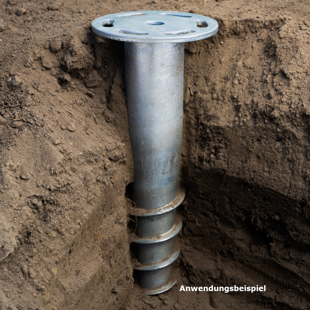 Erdanker f&uuml;r Gew&auml;chshausfundament, 2Stk image number 3