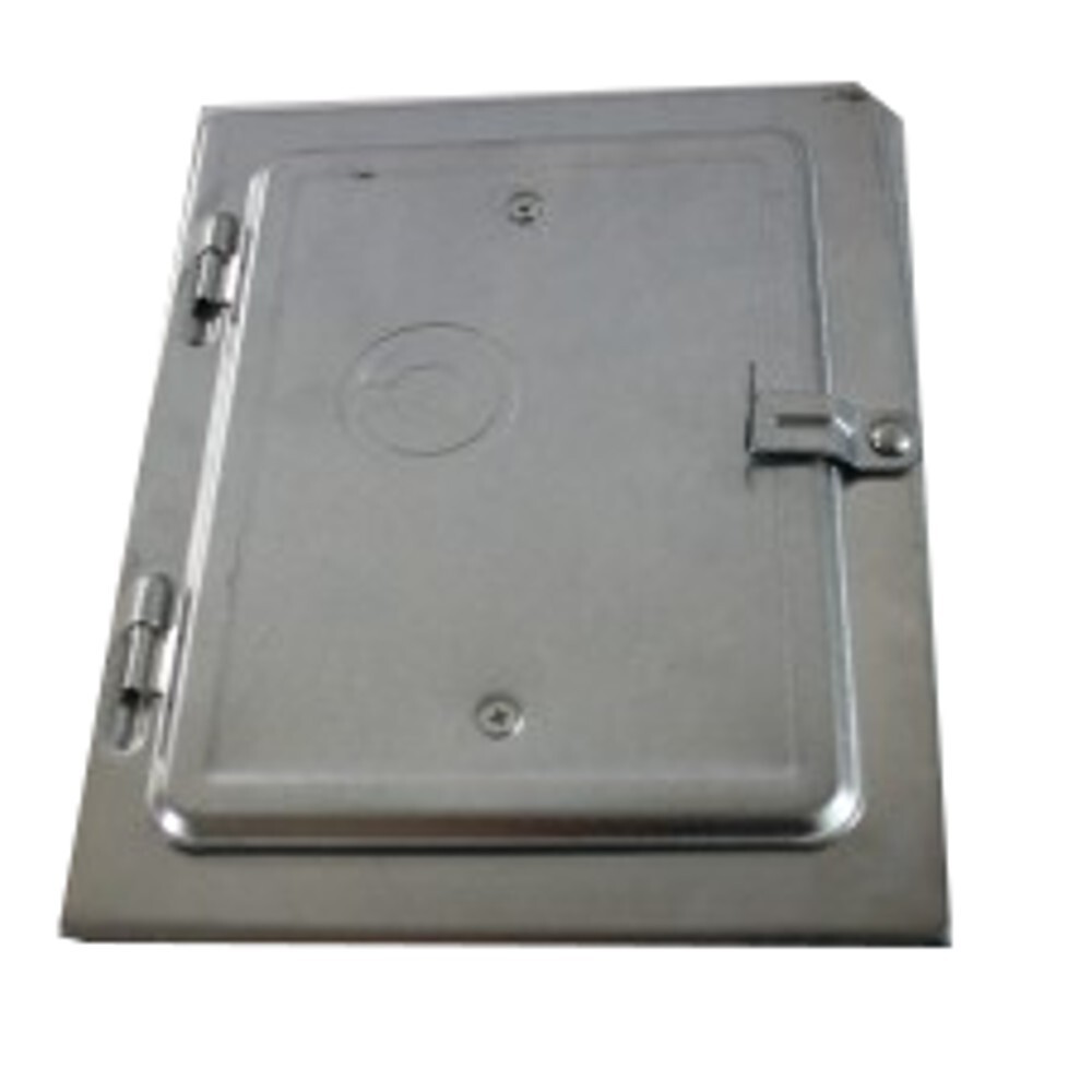 Kamint&uuml;r 14 x 20 cm aus Stahl mit Hebelverschluss