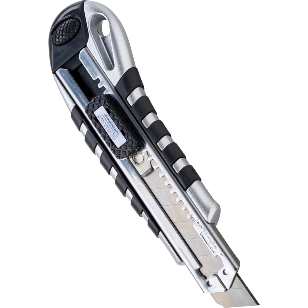 GERMANIA&reg; Cuttermesser Metall 18 mm grau/schwarz