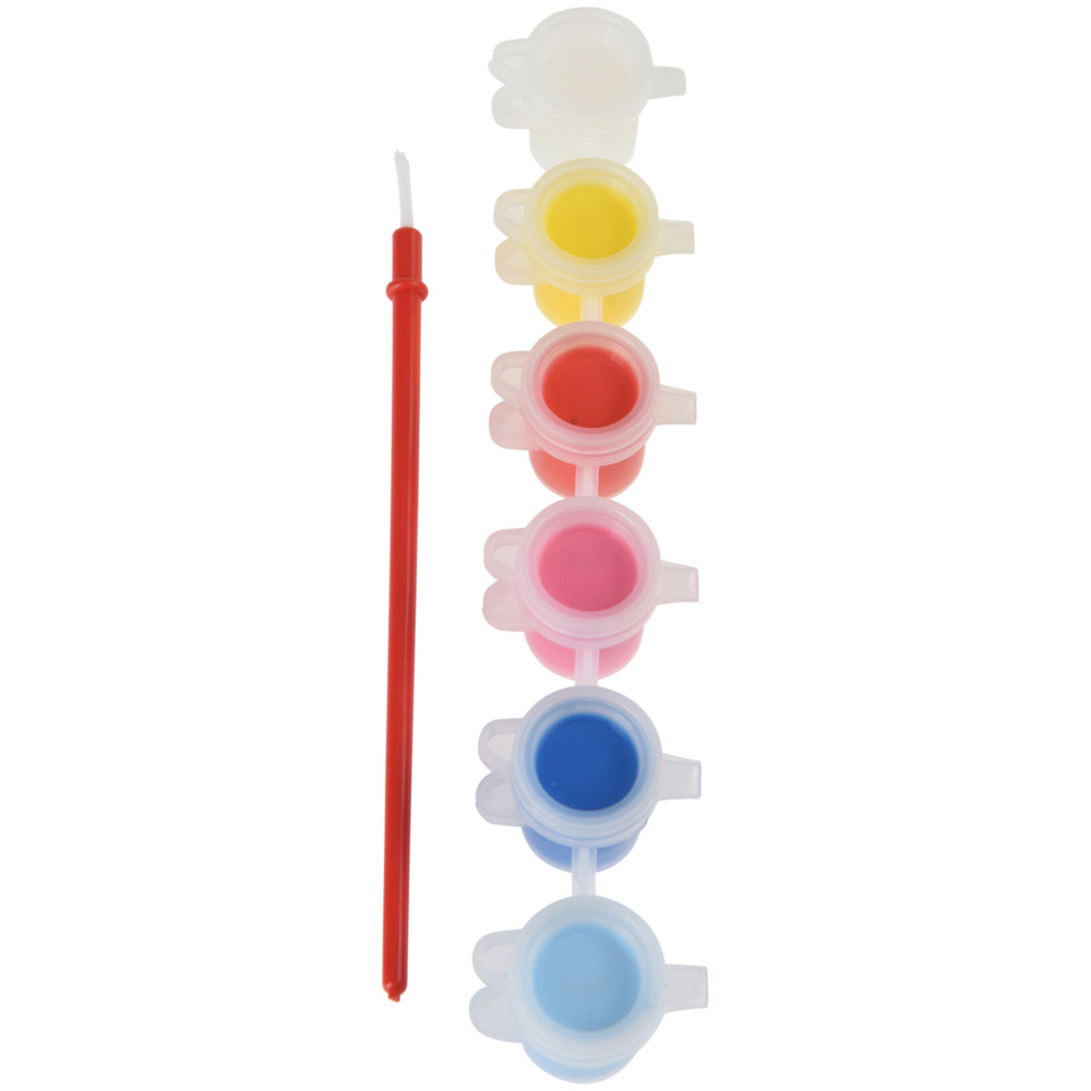 Weihnachtsfigur bemalbar mit Pinsel und Farben image number 5