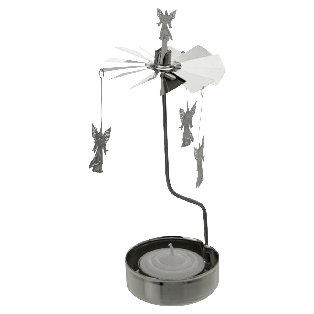 Teelicht-Karussell 13 x 8 cm aus Metall in vier verschiedenen Motiven image number 4