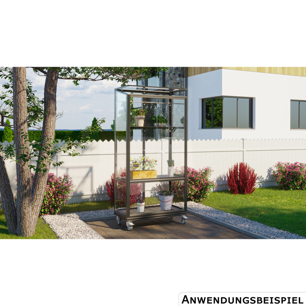 Vitavia Balkon-Gew&auml;chshaus "Stad" mit Rollfundament image number 2