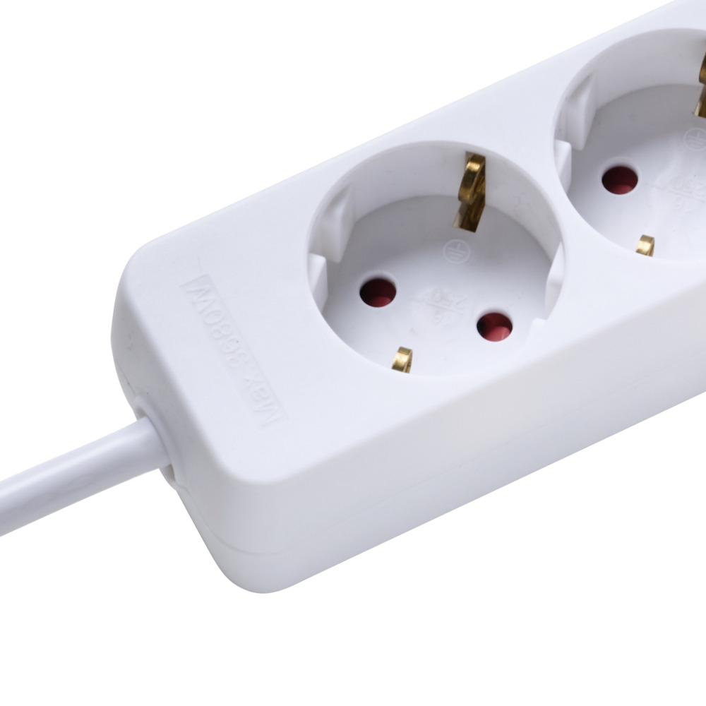 Steckdosenleiste  3-fach wei&szlig; image number 1
