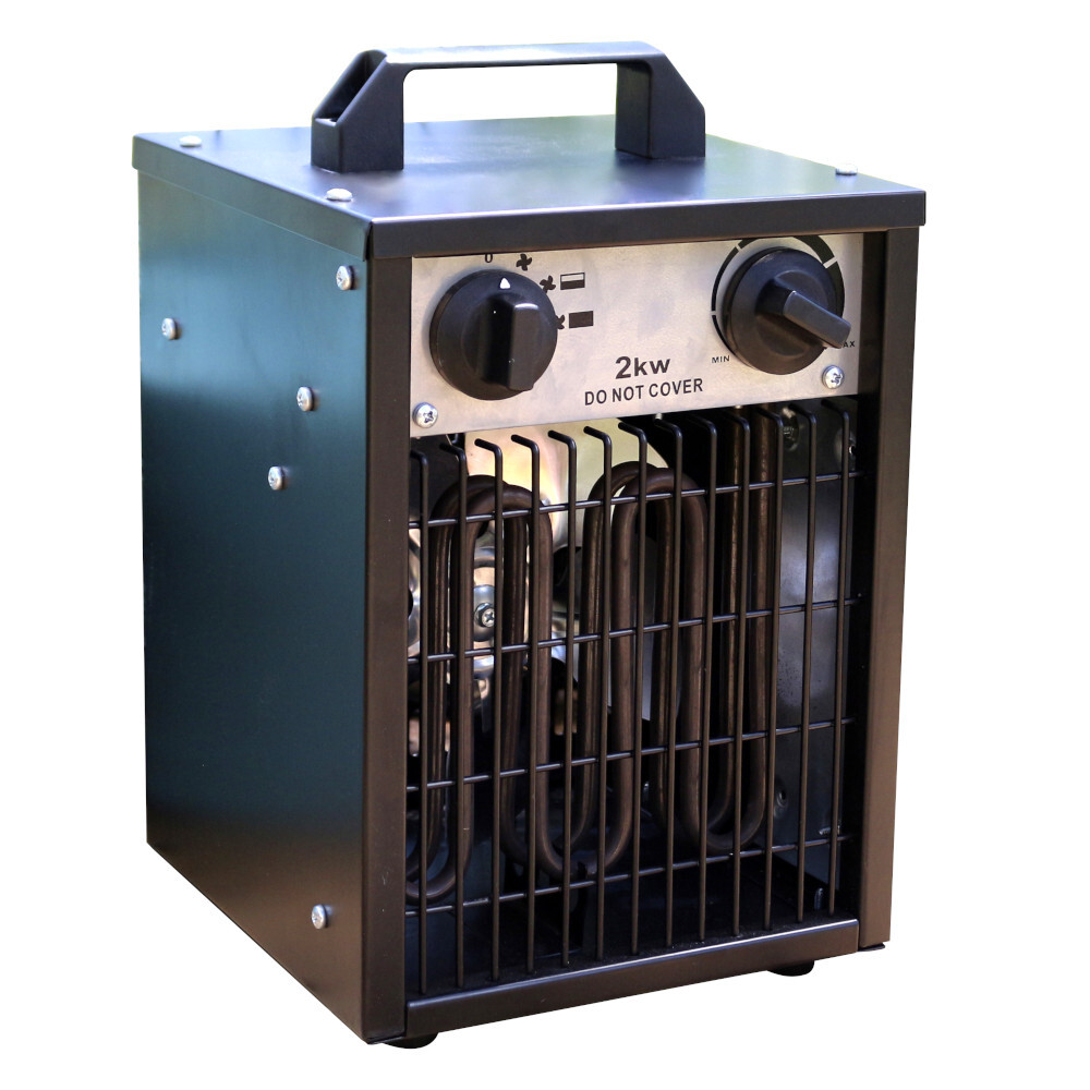 Vitavia Elektroheizung Cephei eckig mit 2 kW, f&uuml;r Gew&auml;chsh&auml;user bis 30 m&sup3;